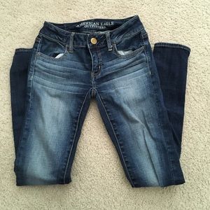 American Eagle Low Rise Skinny jeans 0